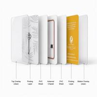 Cartes NFC personnalisées, cartes-cadeaux de luxe, logo personnalisé en or gaufré pour les magasins de marques haut de gamme et les programmes cadeaux d'hôtels