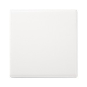 Piastrella Bianca Opaca 10x10 Cm con Bordi Irregolari, Spessore 6,8 Mm per Uso a Parete e Pavimento - Product Image 4
