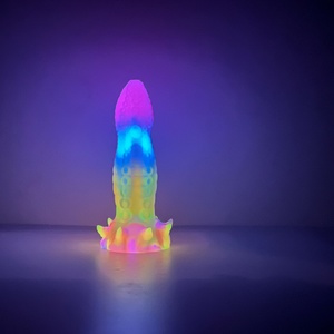 YOCY Big Head Octopus Anal Sex Toy Silicone Flexible Fantasy <b>Dildo</b> for Women Anus Beads Suction Cup Cock - Product Image 5