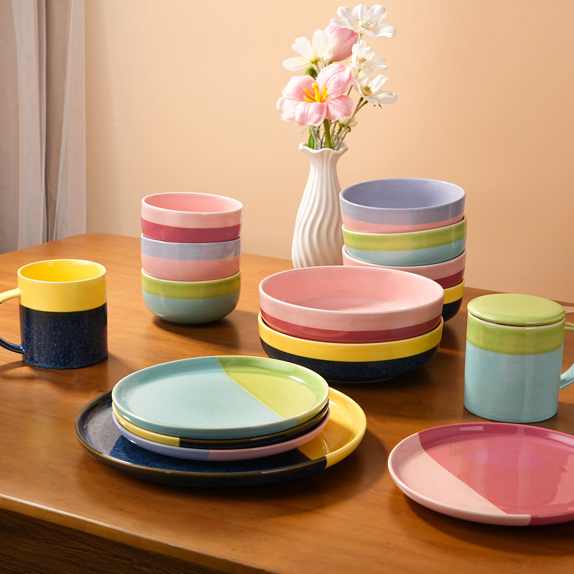 Porcelain Dinnerware Set Target Vajillas Sofia Home Pack Indigo