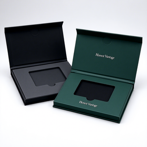 Estuche para Tarjetas con Logotipo Personalizado de Alta Calidad Honest Vantage, Caja de Papel y Cartón con Estampado en Caliente y Serigrafía para Tarjetas VIP, de Crédito, Regalo y Membresía - Product Image 6