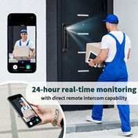 Cerradura Digital Inteligente para el Hogar con Wi-Fi Aiendi Tuya, Cerradura Electrónica con Reconocimiento Facial y Huella Dactilar, Protección de Seguridad, Aplicación TTLOCK