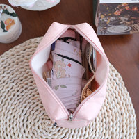 Sac cosmétique en papier Tyvek écologique réutilisable avec fermeture éclair et logo personnalisé, grande capacité, sac de rangement portable, pochette multifonctionnelle ultra-légère