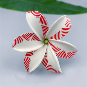 Tiare köpük yeşil <span class=keywords><strong>3</strong></span>.<span class=keywords><strong>3</strong></span> "kulak saç Pick tahiti Gardenia fırıldak Hawaiian Hula dans çiçekler saç klipleri - Product Image 2