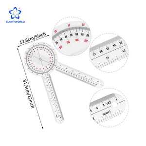 <span class=keywords><strong>Regla</strong></span> de Medición de Ángulos, Goniómetro Espinal Ortopédico, <span class=keywords><strong>Regla</strong></span> Médica de PVC - Product Image 1