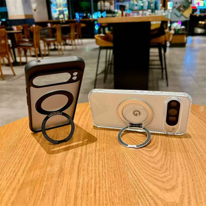 Nouvel Arrivage <span class=keywords><strong>Coque</strong></span> de téléphone givrée avec anneau magnétique de chargement sans fil et support pour Google <span class=keywords><strong>Pixel</strong></span> 10 9 8 7 <span class=keywords><strong>6</strong></span> <span class=keywords><strong>Pro</strong></span> XL 10A 9A 8A 7A - Product Image 3