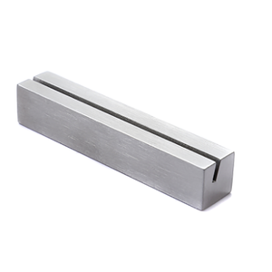 8 cm recht roestvrijstalen displaylabel prijskaartje visitekaartje desktop notitieblok berichtbasisstandaard desktop organizer 304 - Product Image 1