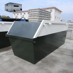 헤비 듀티 금속 건너 뛰기 빈 호주 유형 트럭 쓰레기통 쓰레기통 고형 쓰레기통 건너 뛰기 용 재활용 폐기물 용기 - Product Image 1