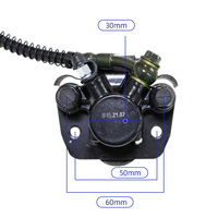 Kit de freins à disques pour vélo électrique, vtt et bicyclette, système hydraulique, pour modification avant et arrière, 3 pièces