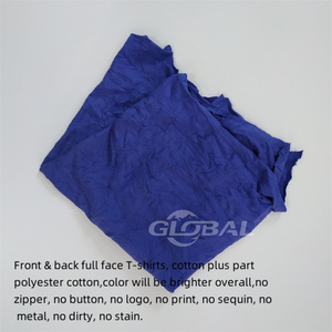 Stracci Industriali in <span class=keywords><strong>Cotone</strong></span> da 35-55 cm, Balle da 20 kg <span class=keywords><strong>di</strong></span> Scarti <span class=keywords><strong>di</strong></span> Tessuto Usati per Pulizia Industriale - Product Image 3