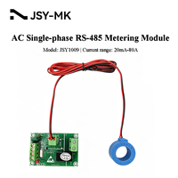 Módulo Medidor de Energía Inteligente Monofásico AC RS485 JSY1009, Monitor de Consumo de Energía Modbus KWh para Sistemas Solares Domésticos
