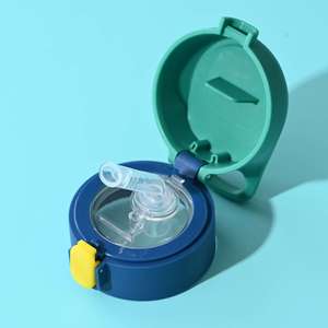 Modern Handheld Bouncy Lid Cute Stainless Steel Thermal Insulated Leak-Proof Straw Cup for Travel - Product Image 5