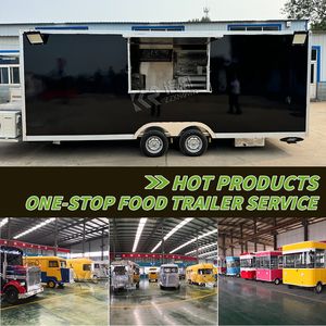 2025 Food Truck Remorque alimentaire entièrement équipée avec équipements de cuisine Street Business - Product Image 5