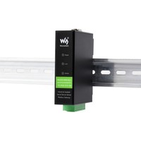 Server seri Rail-Mount, RS232/485/422 ke RJ45 modul Ethernet, TCP/IP ke Serial, dengan fungsi POE, MQTT Gateway
