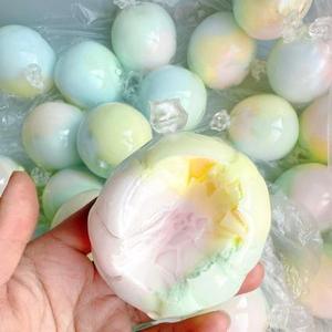 Crispy Hand-made <b>Ball</b> <b>Squeezing</b> Toy Decompression Toy Slow Rebound Wax <b>Ball</b> Vent Brickearth Noisy <b>Ball</b> - Product Image 1
