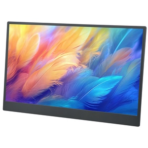 Moniteur portable pour ordinateur portable 13,3 pouces, FHD 1080P USB C, moniteur externe pour ordinateur, deuxième écran avec béquille - Product Image 1