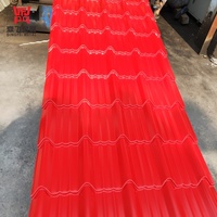 Tuile de toiture en acier couleur antique avec revêtement polyester à longue durée de vie pour projets de toitures plates à inclinées