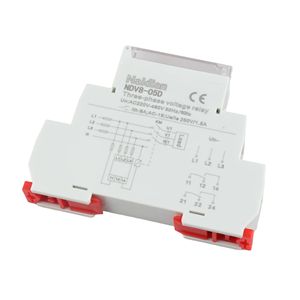 Serie NDV8 carril DIN instalar relé de voltaje trifásico 220V-460V protección relé de control de voltaje de monitoreo - Product Image 6