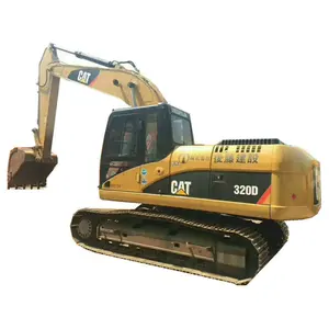 Mesin ekskavator Caterpillar escavator tangan Sedang ukuran medium dengan swing boom CAT 320 320DL penggali bagger excavator