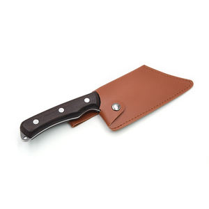 Nouveau couteau de <span class=keywords><strong>cuisine</strong></span> avec étui <span class=keywords><strong>en</strong></span> cuir, couteau de chef utilitaire, hachoir, couteau de chef de luxe fait main, couteau à manche <span class=keywords><strong>en</strong></span> <span class=keywords><strong>bois</strong></span>, couteau forgé à la main - Product Image 6