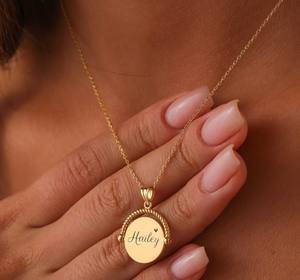 Collana Antistress Personalizzata in Acciaio Inossidabile Inspire Jewelry per <span class=keywords><strong>Mia</strong></span> Figlia Gioielli Spinner all'Ingrosso - Product Image 2