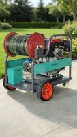 Machine de nettoyage et de dragage de canalisations à haute pression, 250 bars, 60 LPM, à moteur diesel, pour l'entretien des propriétés municipales