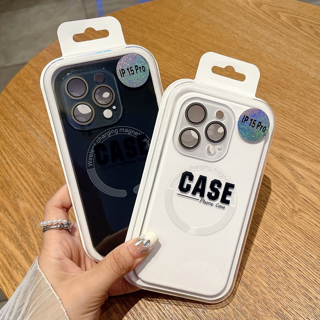 Magnetic Liquid Silicone Phone Case Popular Jelly Silicone Cover Girls Compatible for iPhone 17 16Pro Max 17 1615 Pro Max