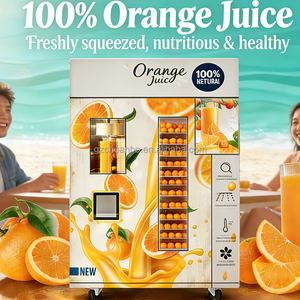 Distributore Automatico di <span class=keywords><strong>Succo</strong></span> d'<span class=keywords><strong>Arancia</strong></span> Fresco Congelato con Pagamento con Carta di Credito, Produzione ODM/OEM per Uso Commerciale - Product Image 1