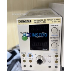 Kikusui แหล่งจ่ายไฟ DC ควบคุม PAS20-18 0-20V 18A ทดสอบแล้วใช้ H - Product Image 2
