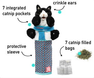 Nouveau jouet en peluche durable pour chat : Gant <span class=keywords><strong>de</strong></span> lutte pour chat, jouet <span class=keywords><strong>de</strong></span> combat <span class=keywords><strong>de</strong></span> bras pour chat - Product Image 5