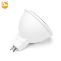 Lampe LED moderne, source de lumière de plafond sans scintillement, projecteur MR16 6000K 5W ROHS, luxe domestique, AC/DC 12V, alliage d'aluminium