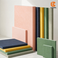 Panneaux acoustiques en fibre de polyester PET ASTM E84, panneaux acoustiques de plafond en polyester écologiques, panneaux acoustiques muraux en PET ignifuges