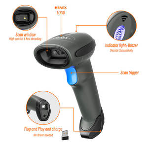 ماسح ضوئي للباركود ثنائي الأبعاد بجودة عسكرية - مقاوم للصدمات مع مستشعر CMOS بدقة 1 ميجابكسل (1280×800) يعمل في درجات حرارة من -20 إلى 60 درجة مئوية مع ضمان لمدة 3 سنوات متوفر في المخزون - Product Image 3