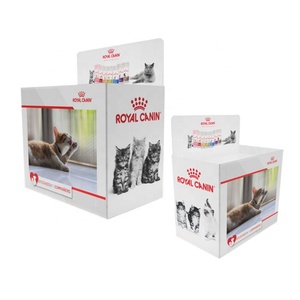 กล่องกระดาษลูกฟูกทรงสี่เหลี่ยมแบบกำหนดเอง เป็นมิตรกับสิ่งแวดล้อม สำหรับจัดแสดงอาหารสัตว์เลี้ยงเพื่อการส่งเสริมการขายในร้านค้าปลีก ทำจากกล่องกระดาษ - Product Image 6