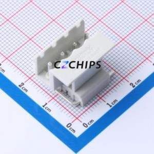 2907787 Plug-in Terminal Block Through hole Component (THT),P=5mm Connector 5mm Gray Straight Pin 4P - Product Image 1