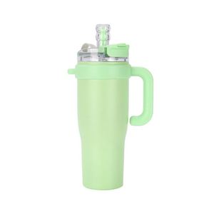 Wholesale 40 Oz <b>Double</b> <b>Wall</b> Vacuum Insulated Stainless Steel Travel <b>Mug</b> Tumbler Lid Straw Back School Gift Cup Leak-Proof - Product Image 6