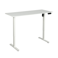 Bureau d'ordinateur de bureau Facile à assembler Pneumatique Hauteur réglable S'asseoir pour se tenir debout Bureau debout