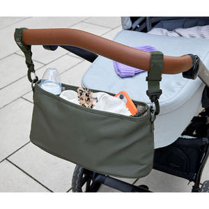 Organizador de Cochecito para Bebé, Bolsa de Pañales, Bolsa de Almacenamiento Portátil para Viajes, Bolsa de Transporte para Pañales para Recién Nacidos - Product Image 5