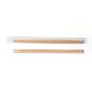 Bamboo Chopsticks 21Cm And 24Cm Round For Takeout And Travel Disposable Tableware 50 Pairs Each Size - Product Image 3