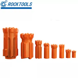 Top Hammer Rock Drilling Tools Thread Button Bits Mining Machinery Parts For Quarrying