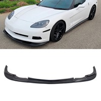 Car Front Bumper Spoiler Lip Diffuser Modification Part For Chevrolet Corvette C6 2005-2013 Bumper Guard Protector Cover