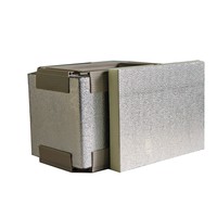 Panneau d'isolation en polyuréthane Conduit d'air Feuille d'aluminium pré-isolée Panneaux sandwich composites en aluminium PU Conduits HVAC