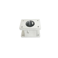 Engrenages à crémaillère robotisés usinés CNC 3D de précision sur mesure, non standard, pour le modèle 85x85x58 (alliage d'aluminium)
