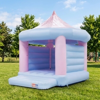 Château gonflable couvert avec toit, protection solaire extérieure, pour enfants, idéal pour la location événementielle - Offre spéciale