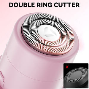 Depiladora Eléctrica 2 en 1 de Doble Cabezal, Mini Depiladora <span class=keywords><strong>para</strong></span> Cuerpo, Zonas Sensibles, <span class=keywords><strong>Vello</strong></span> Facial, Máquina Recortadora <span class=keywords><strong>para</strong></span> Mujeres - Product Image 3