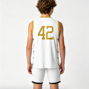 Snel drogende jeugd 7v7 voetbaltenue set, vocht afvoerend, lichtgewicht, team trainingsuniform - Product Image 3
