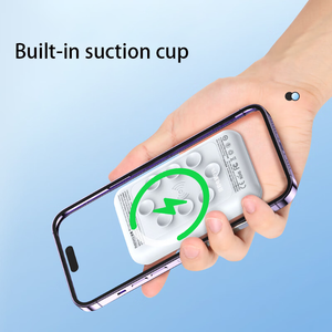 Hot selling 10000mAh 2-in-1 Magnetic 15W Wireless Fast <b>Charging</b> Power Bank With Suction Cup - Product Image 3