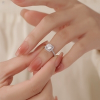 14k or jaune 2k taille princesse IGI S925 5ct femmes Marquise lâche laboratoire cultivé Marquise émeraude jaune rose bague en diamant hommes