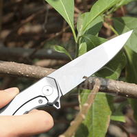 Couteau pliant de camping en titane Yangjiang Stock RTS avec boîte noire