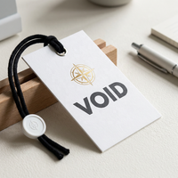 Étiquettes suspendues personnalisées avec logo imprimé, dorure sur papier, pour petites entreprises et boutiques, emballage professionnel pour bijoux